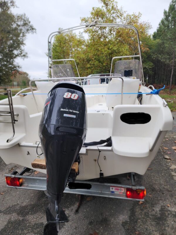Ensemble ULTRA 5.15 m OPEN  Remorque et moteur 80 cv – Image 3