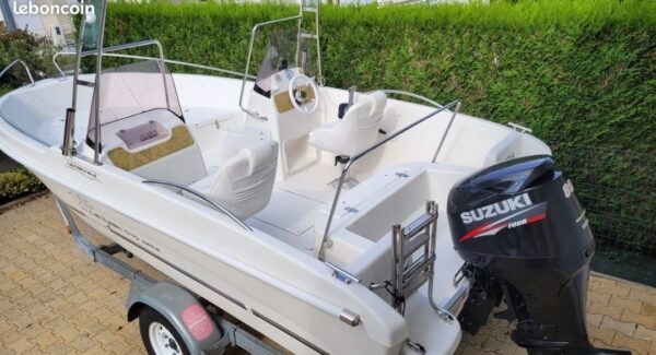 Ensemble ULTRA 5.15 m OPEN  Remorque et moteur 80 cv – Image 6