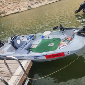Ensemble Fun yak 4.50m insubmersible moteur Suzuki 50 cv 120 heures