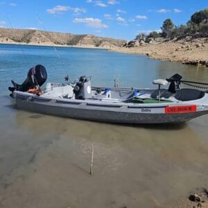 Ensemble Fun yak 4.50m insubmersible moteur Suzuki 50 cv 120 heures